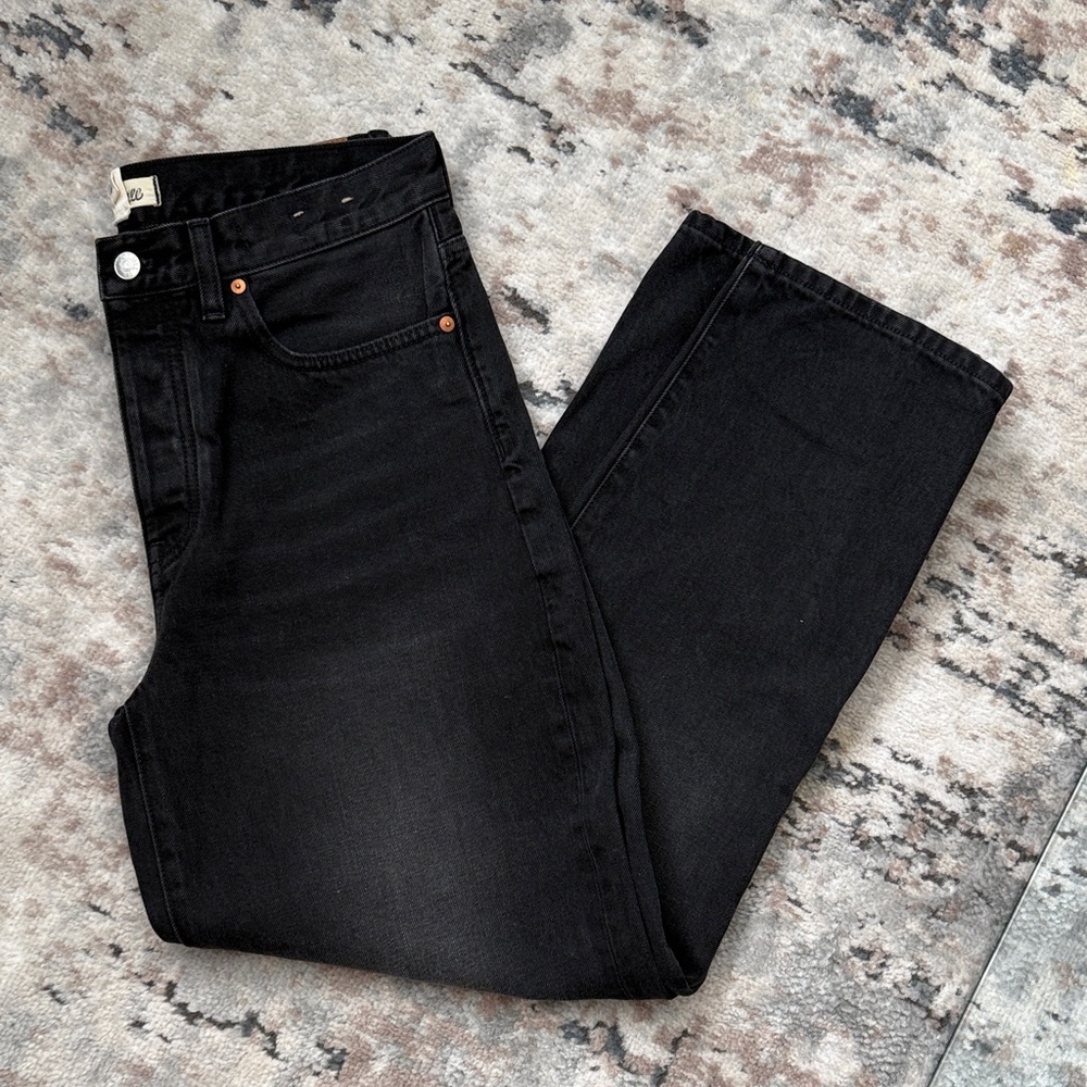 NWOT MADEWELL Low slung straight jeans